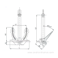 Marine JIS High Holding Force Rodless Anchor